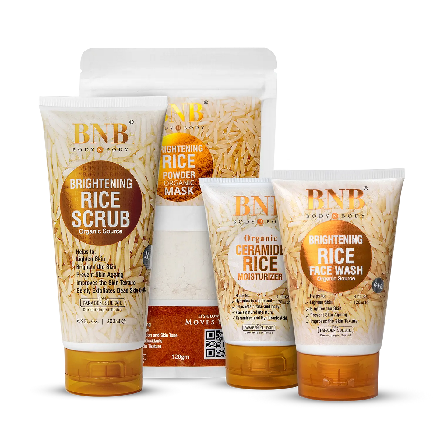 Rice Facial Set - For Visibly Radiant Skin